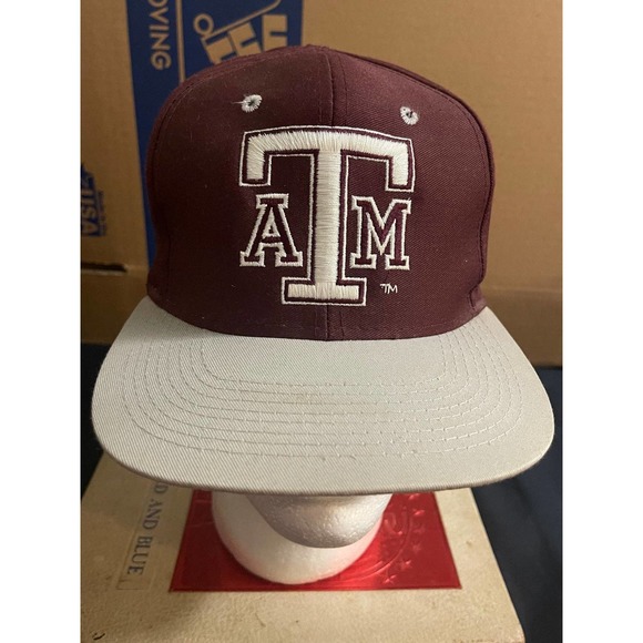 Vintage Texas‎ A&M University NCAA Snapback Adjustable Hat - Picture 1 of 8